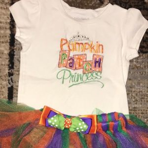 Pumpkin Patch Princess Tutu Outfit